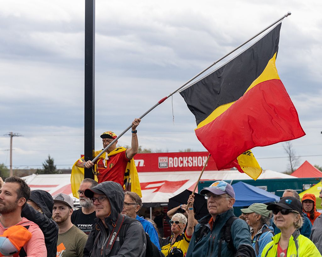 Bringing the Belgian fans to the US at the Waterloo UCI Cyclo-cross World Cup men's elite race 2021