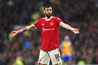 Bruno Fernandes and his Manchester United team-mates were left deflated following a home draw with Southampton.