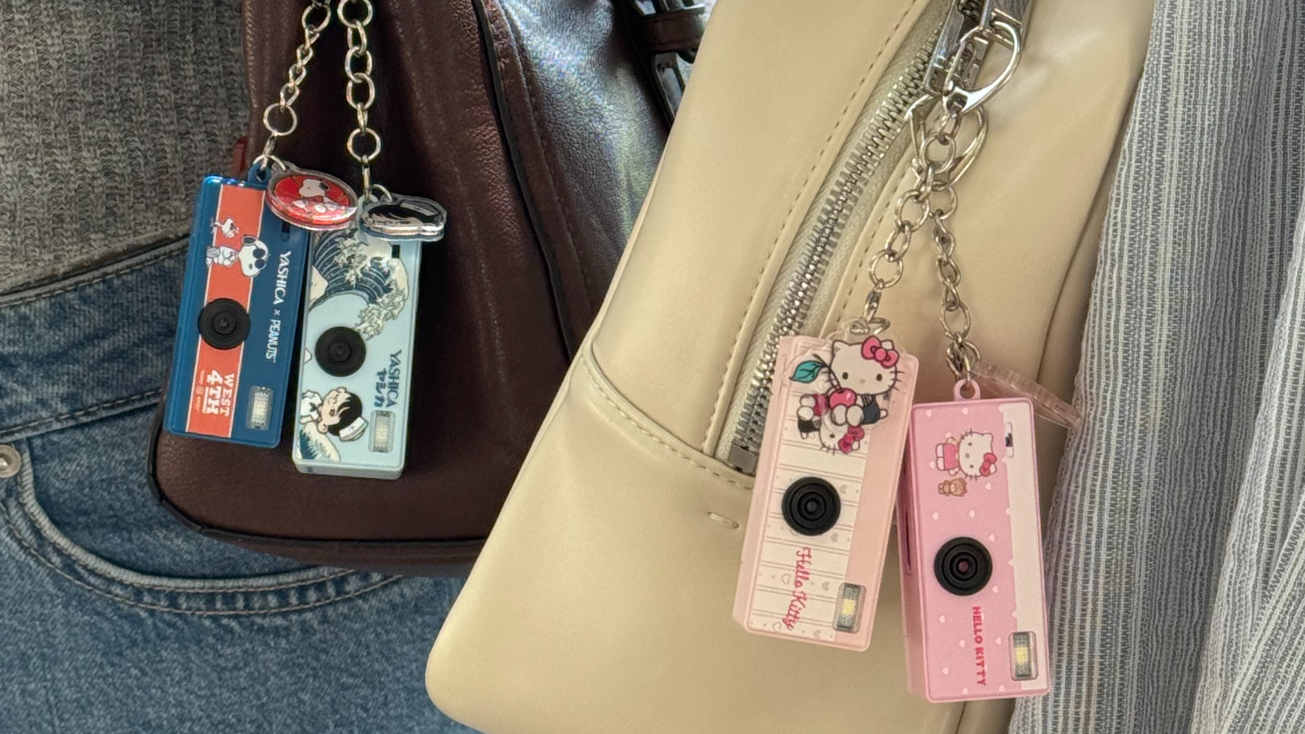 The Yashica Funtastic Keychain Camera in four new designs