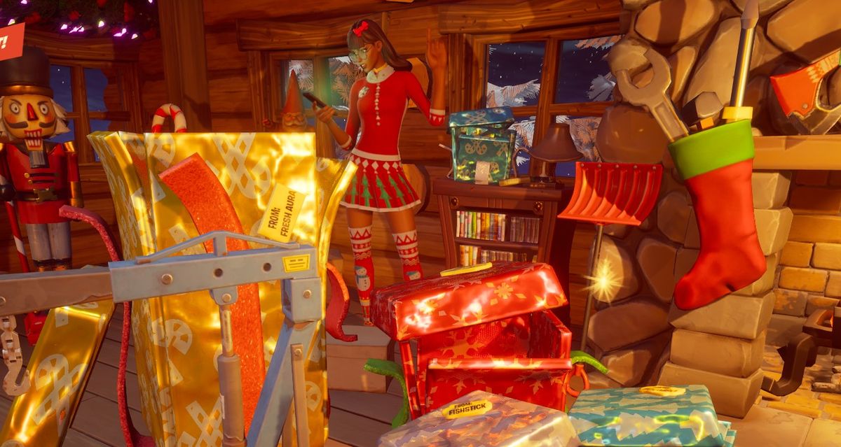 Where is the last present in Fortnite Winterfest? PC Gamer
