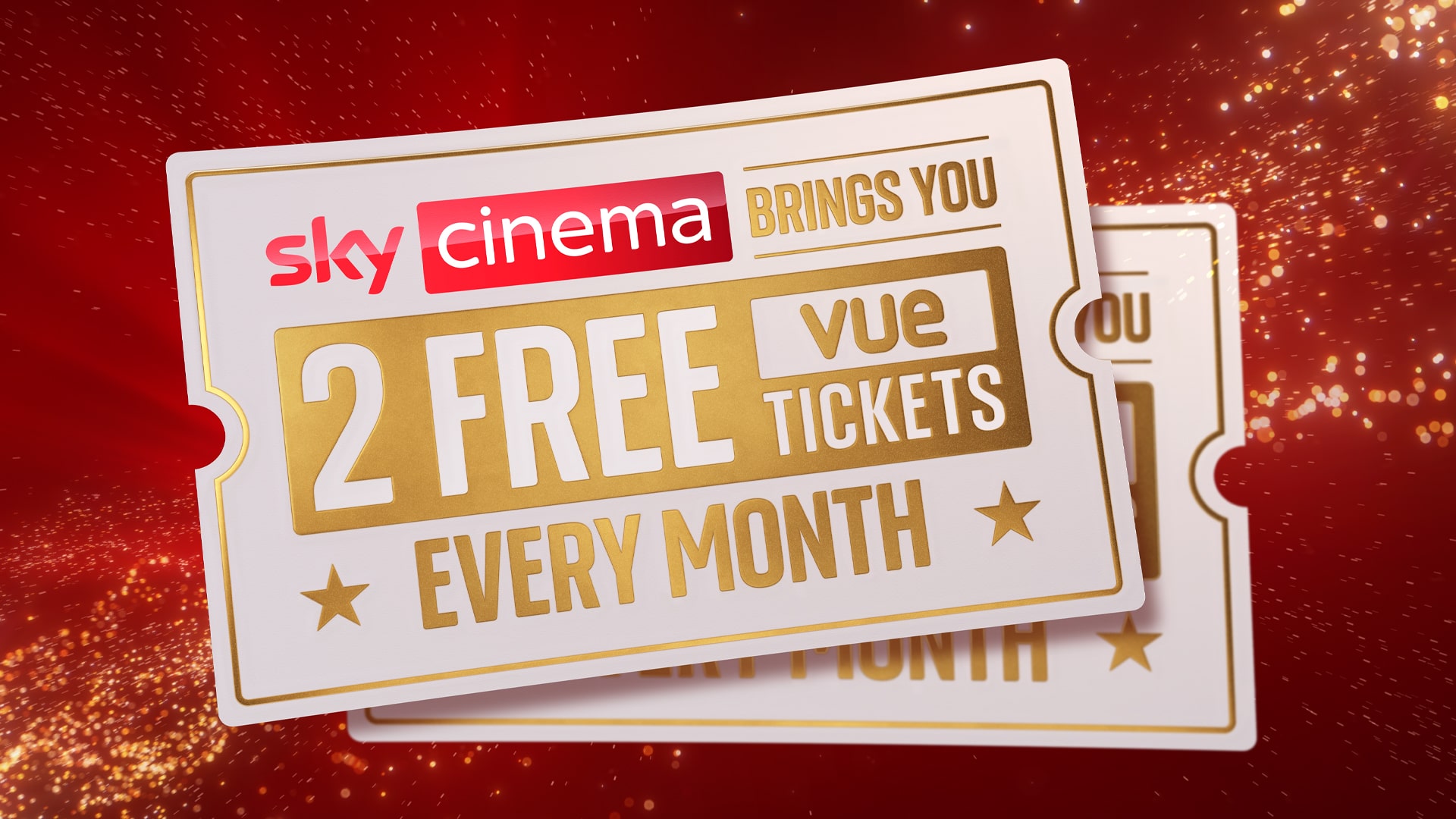 Sky Cinema and VUE tickets 