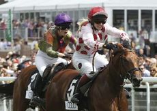 Lady jockeys at Glorious Goodwood