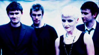 Cranberries posing for a photograph in the mid 1990s