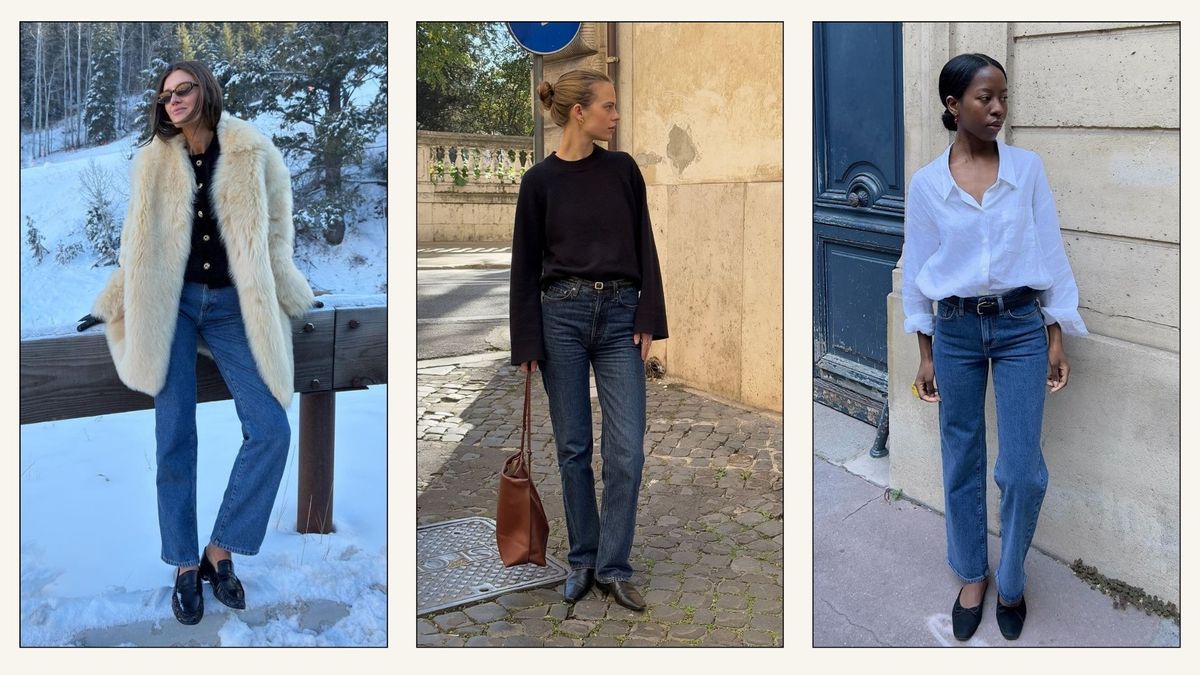 I’ve Done the Research—These are the Flat Shoe Trends That Look Chicest With Cigarette Jeans
