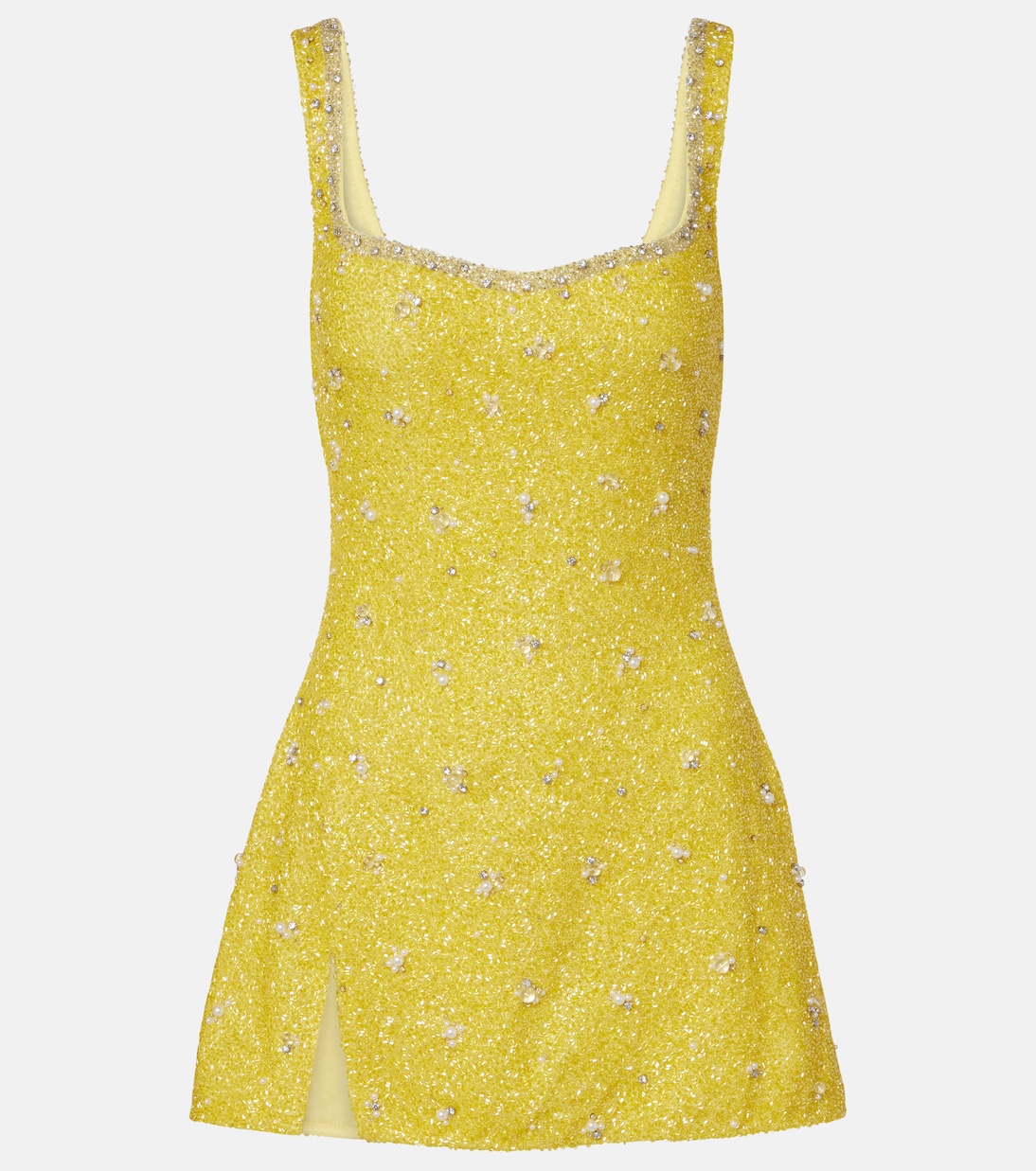 Crystal Embellished Minidress