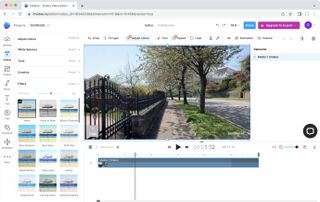 InVideo online video maker in use