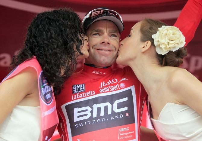 Cadel Evans (BMC) moved into the red jersey having finished 5th
