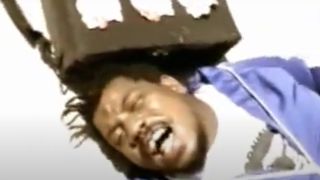 Wesley Willis singing his heart out in the video for "Alanis Morissette"