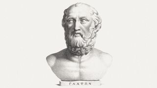 An illustration of Plato