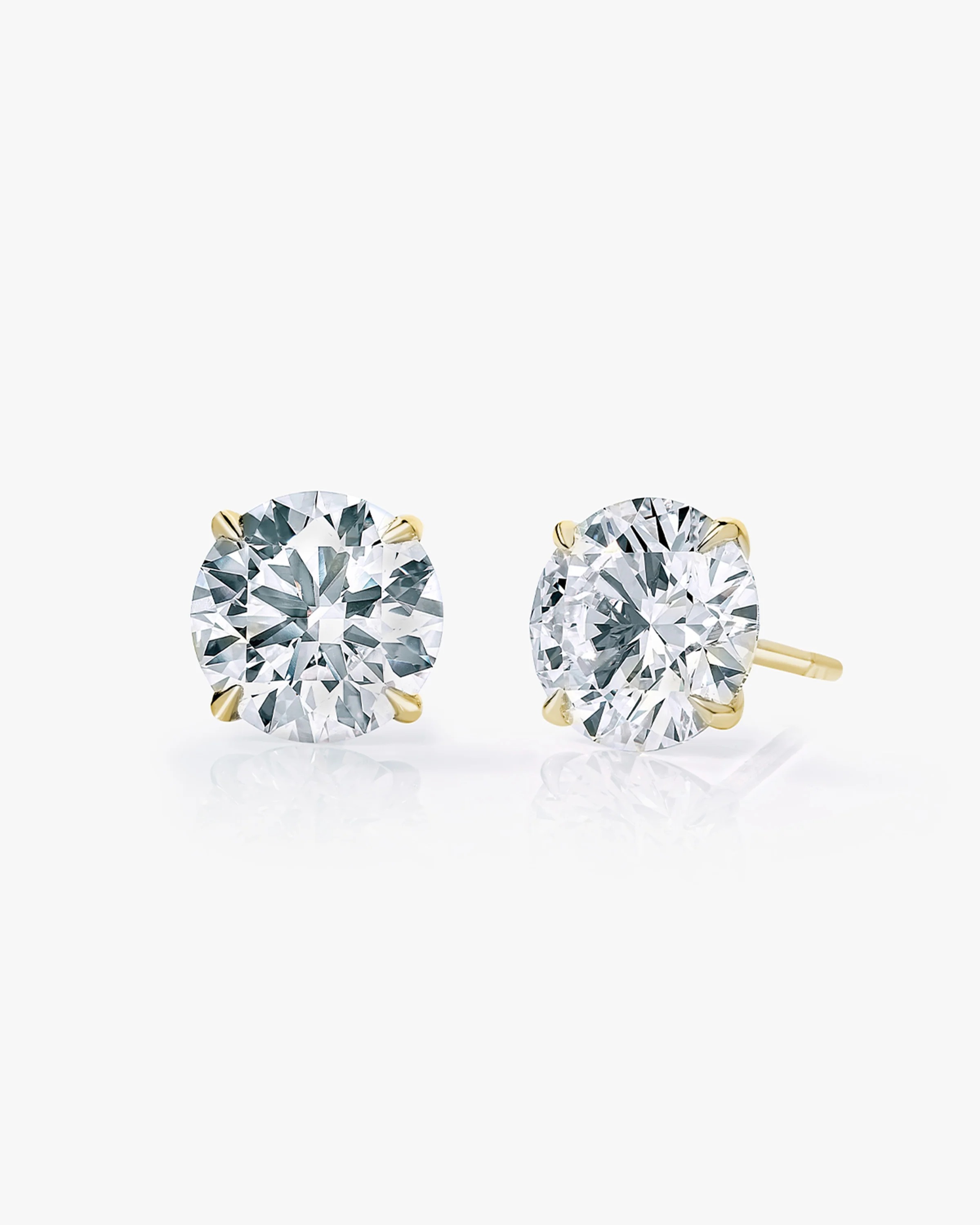 Steph Mazuera, Celeste 4 Prong Diamond Studs