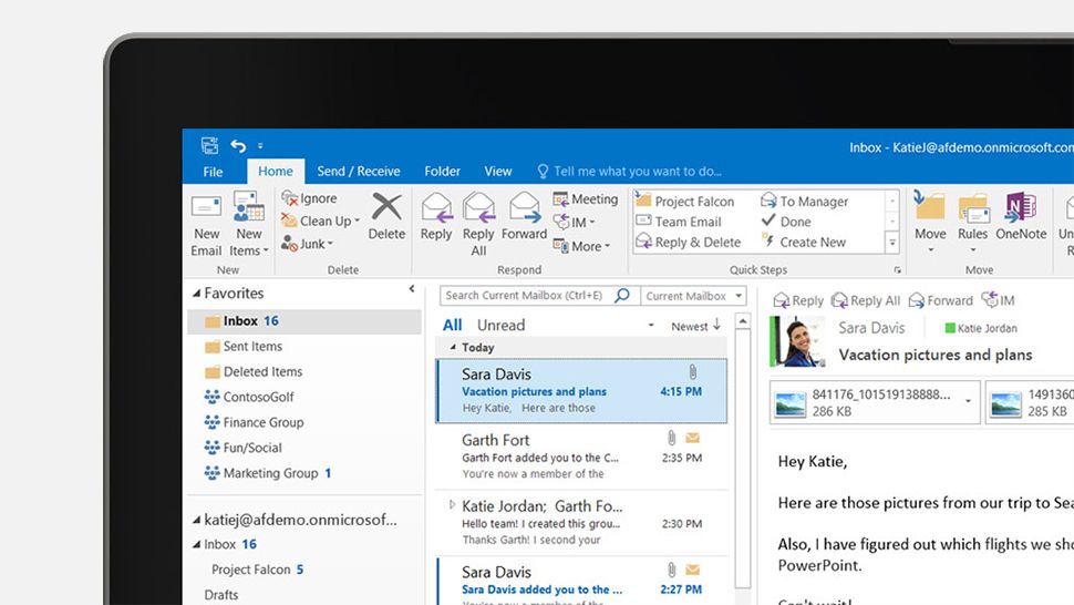 Microsoft Outlook for Office 365 review  TechRadar