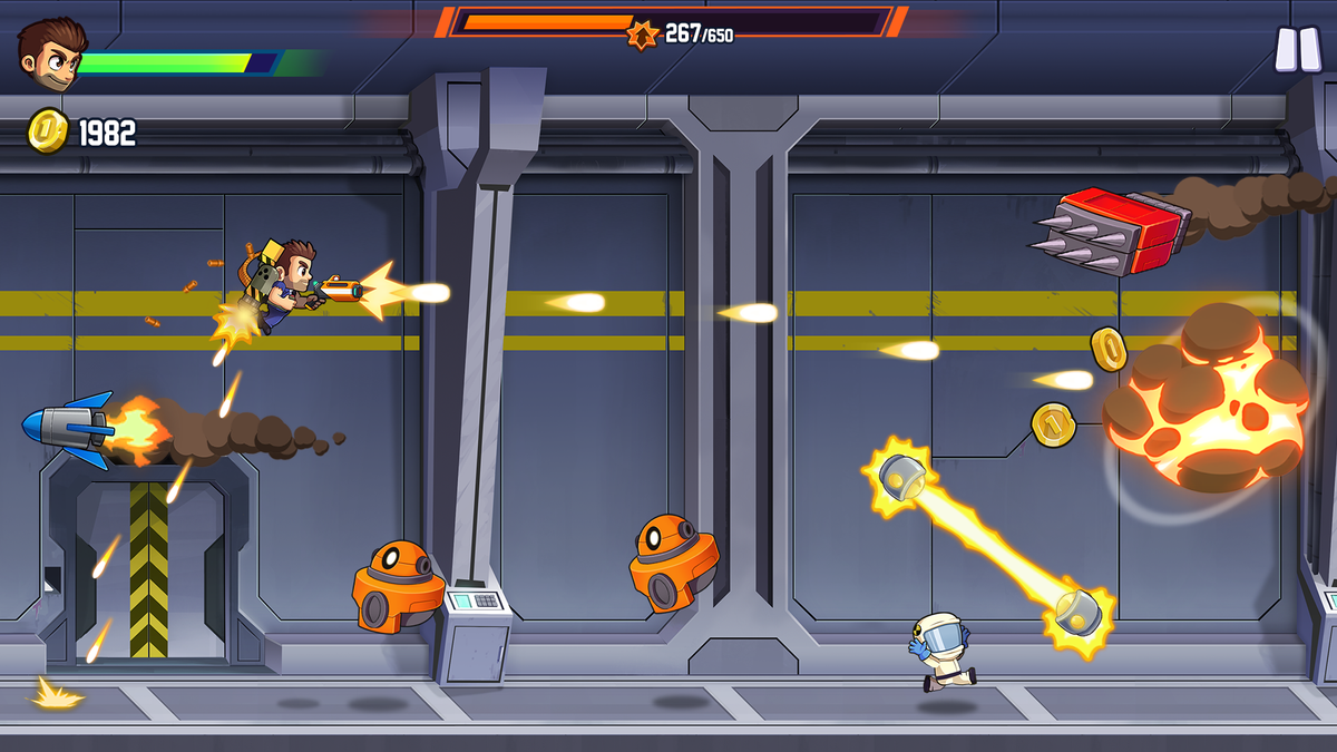 Jetpack Ios iOS Game of the Week: Jetpack Joyride 2 is an addictive shooter that I ...