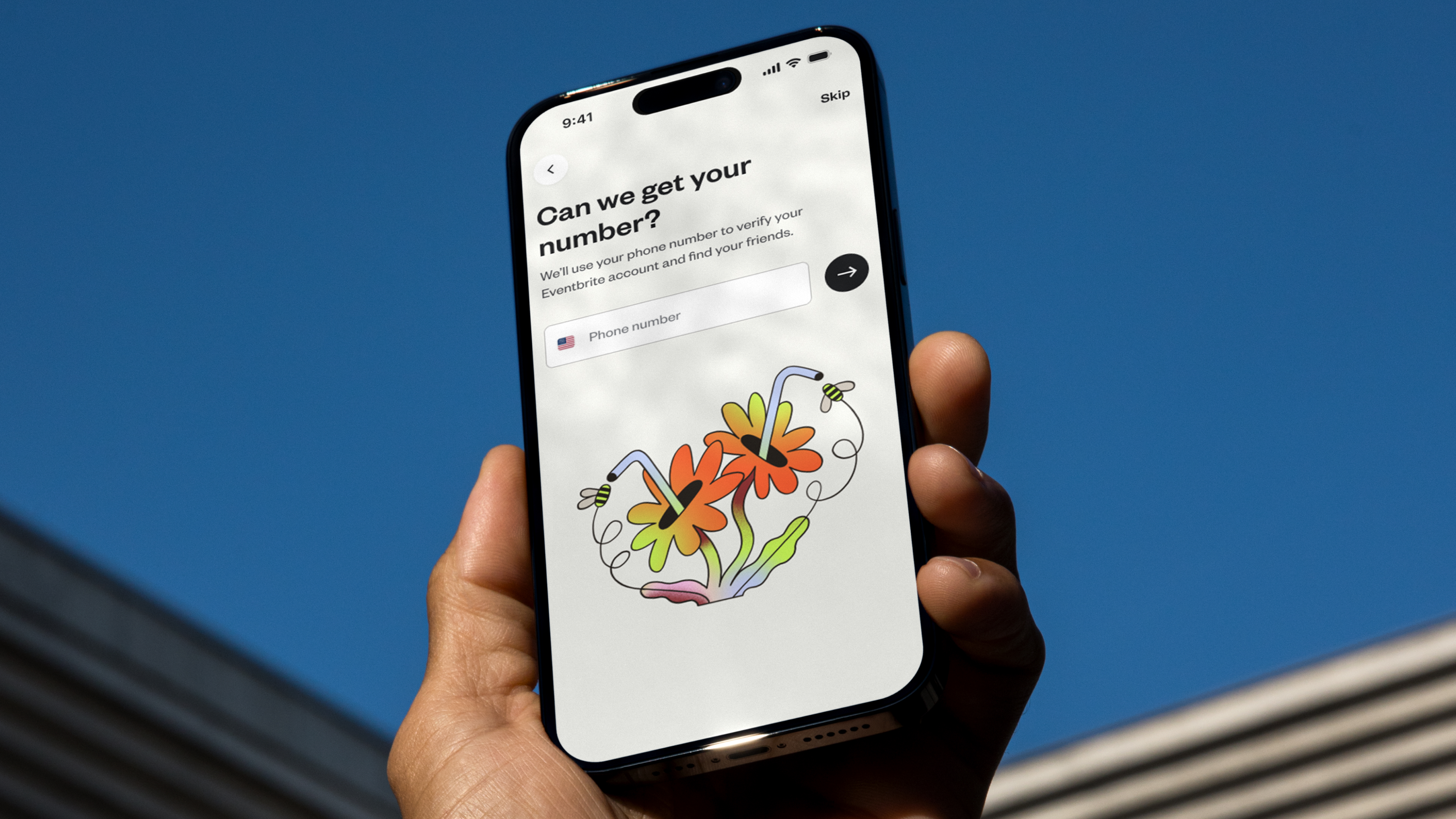 BUCK branding for Eventbrite