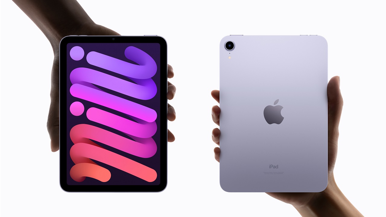The front and back of the iPad mini 6