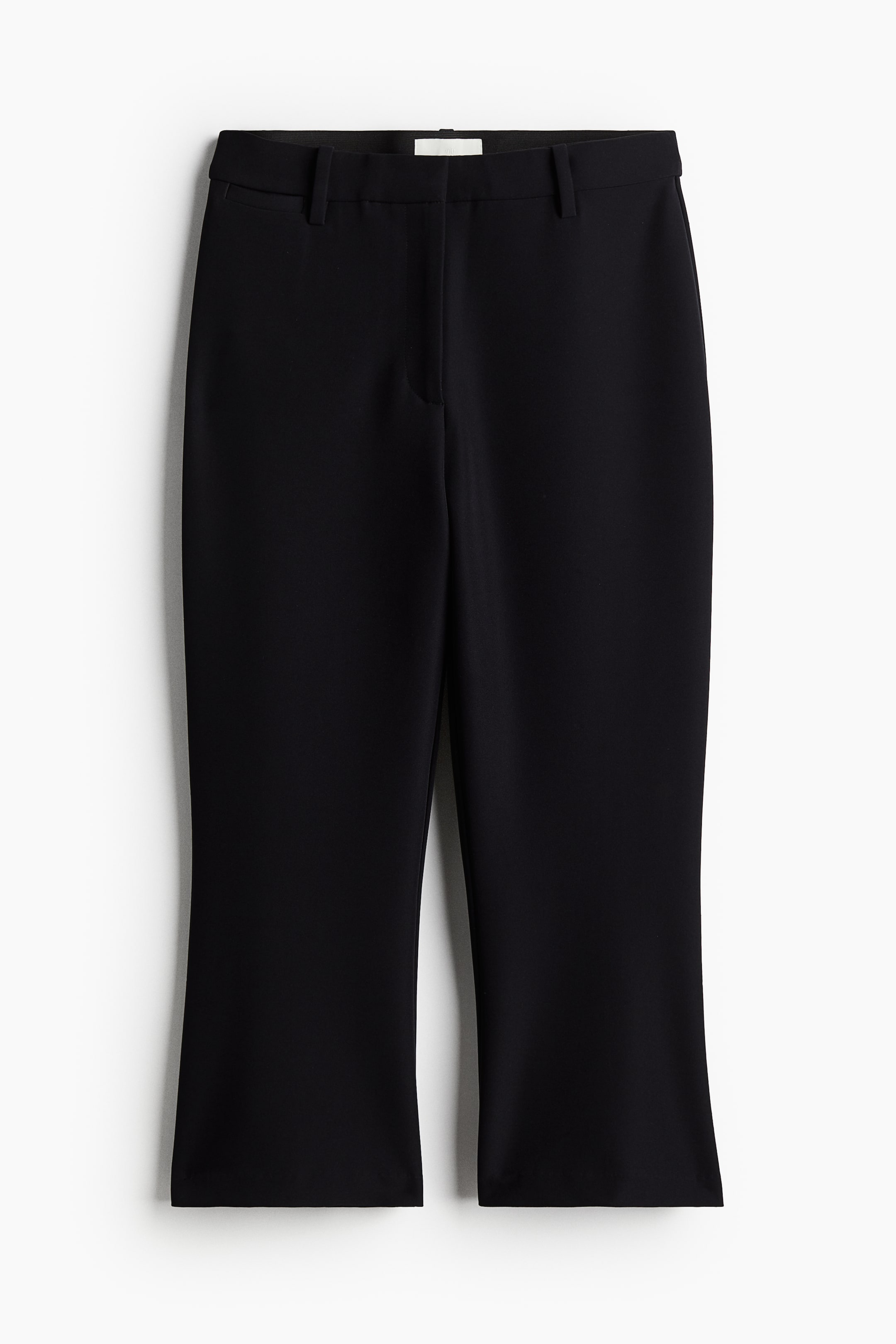 Tailored Capri Trousers - Black