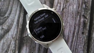 Power settings on Garmin Fenix 7