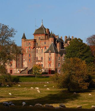 Thirlestane Castle in Berwickshire, photographed by Paul Barker