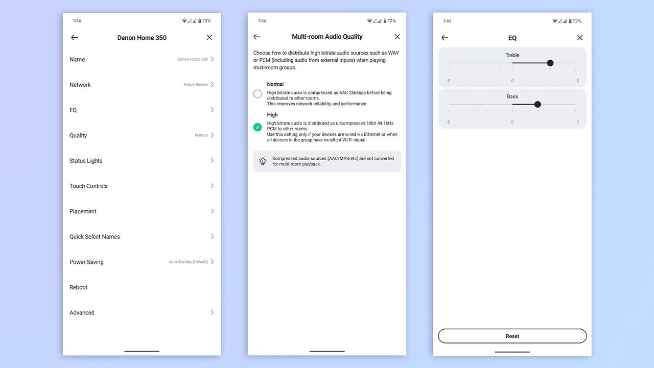 HEOS app on Android