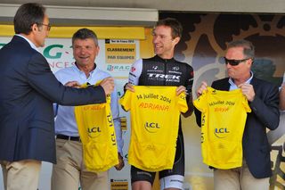 Jens Voigt on stage ten of the 2014 Tour de France
