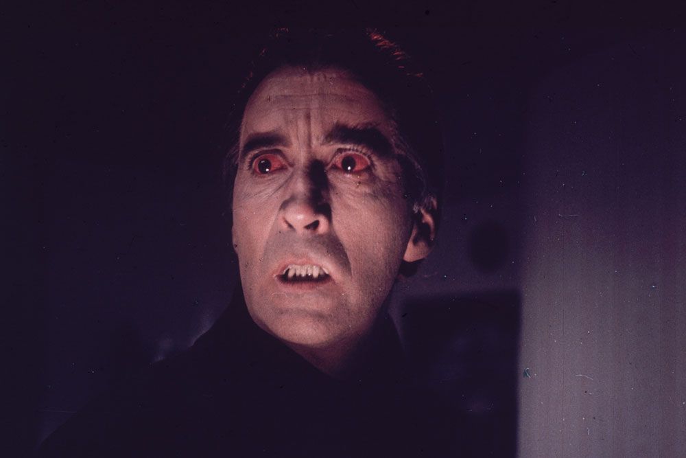 Christopher Lee as Dracula