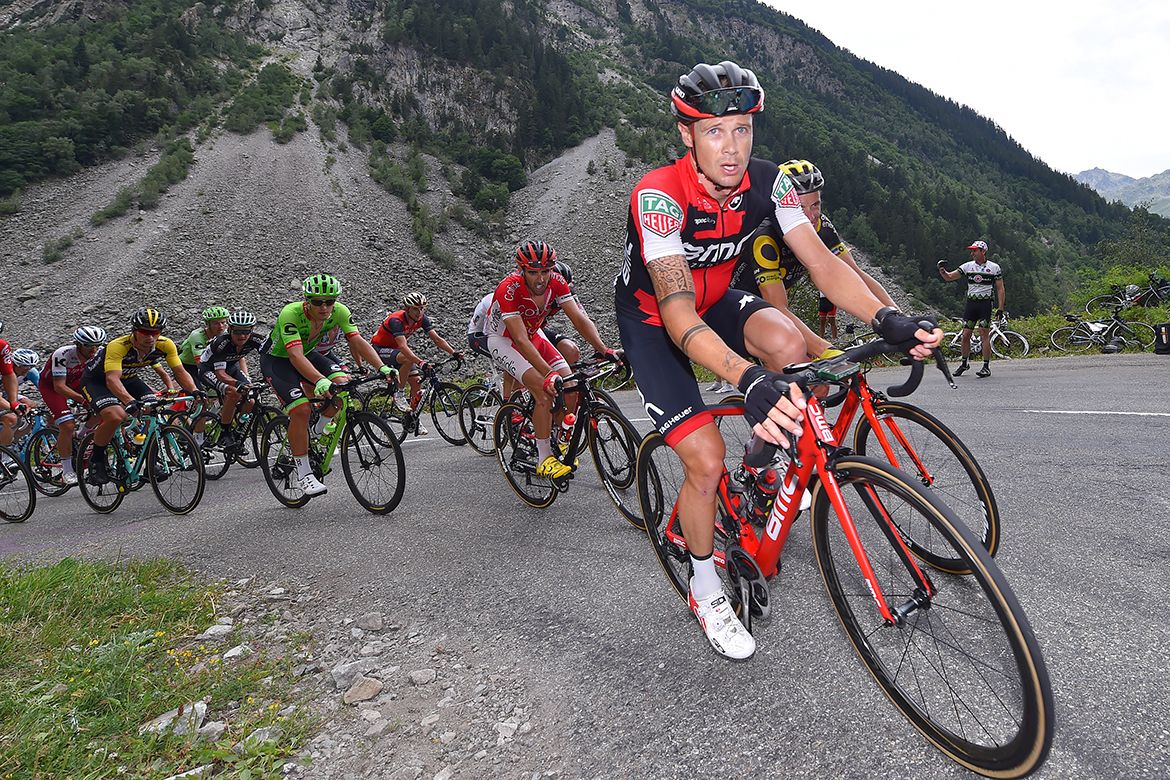 Nicolas Roche at the Tour de France