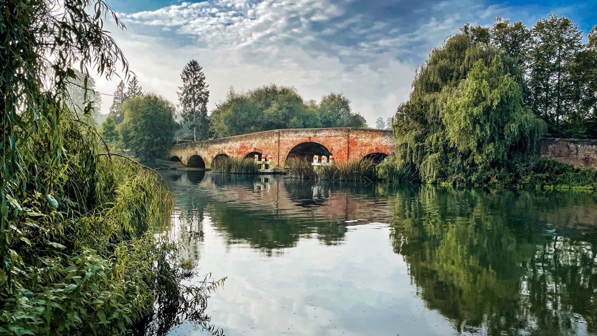 Sonning Bridge, Berkshire, on the River Thames