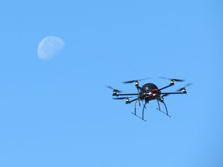 Whale tracking hexacopter