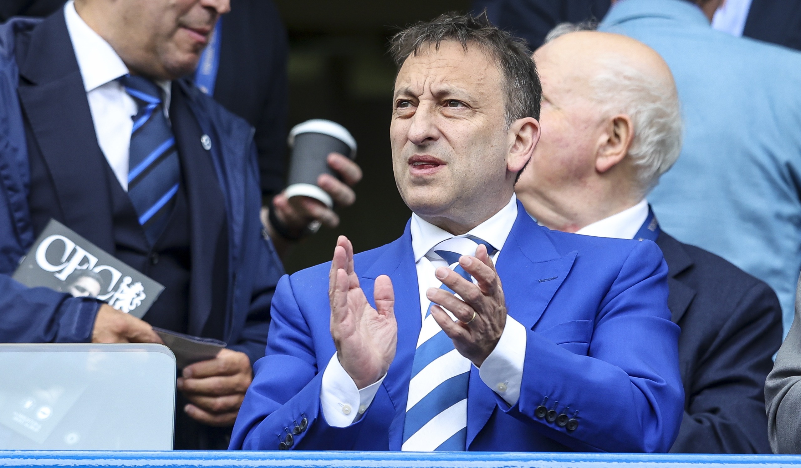 Brighton &amp;amp; Hove Albion owner Tony Bloom during the Premier League 2026/27 match between Chelsea FC and Brighton &amp;amp; Hove Albion at Stamford Bridge on August 30, 2026 in London, England