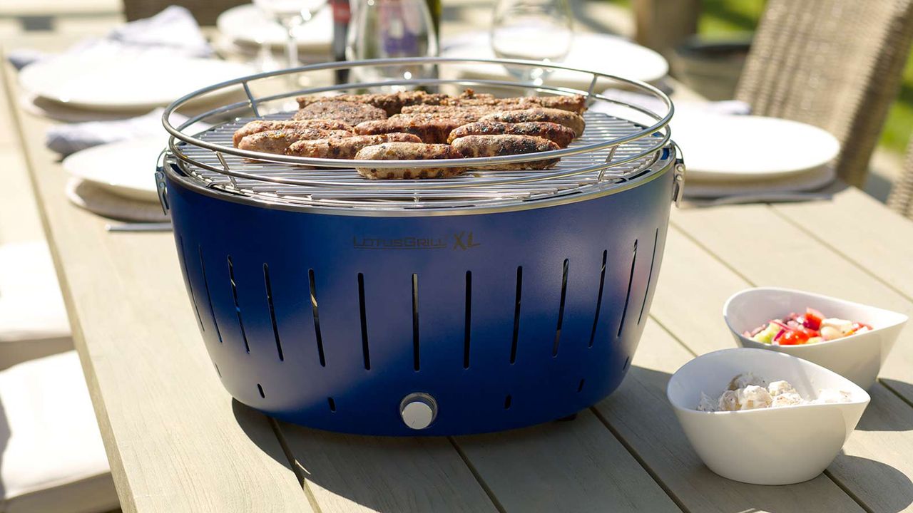 LotusGrill portable bbq