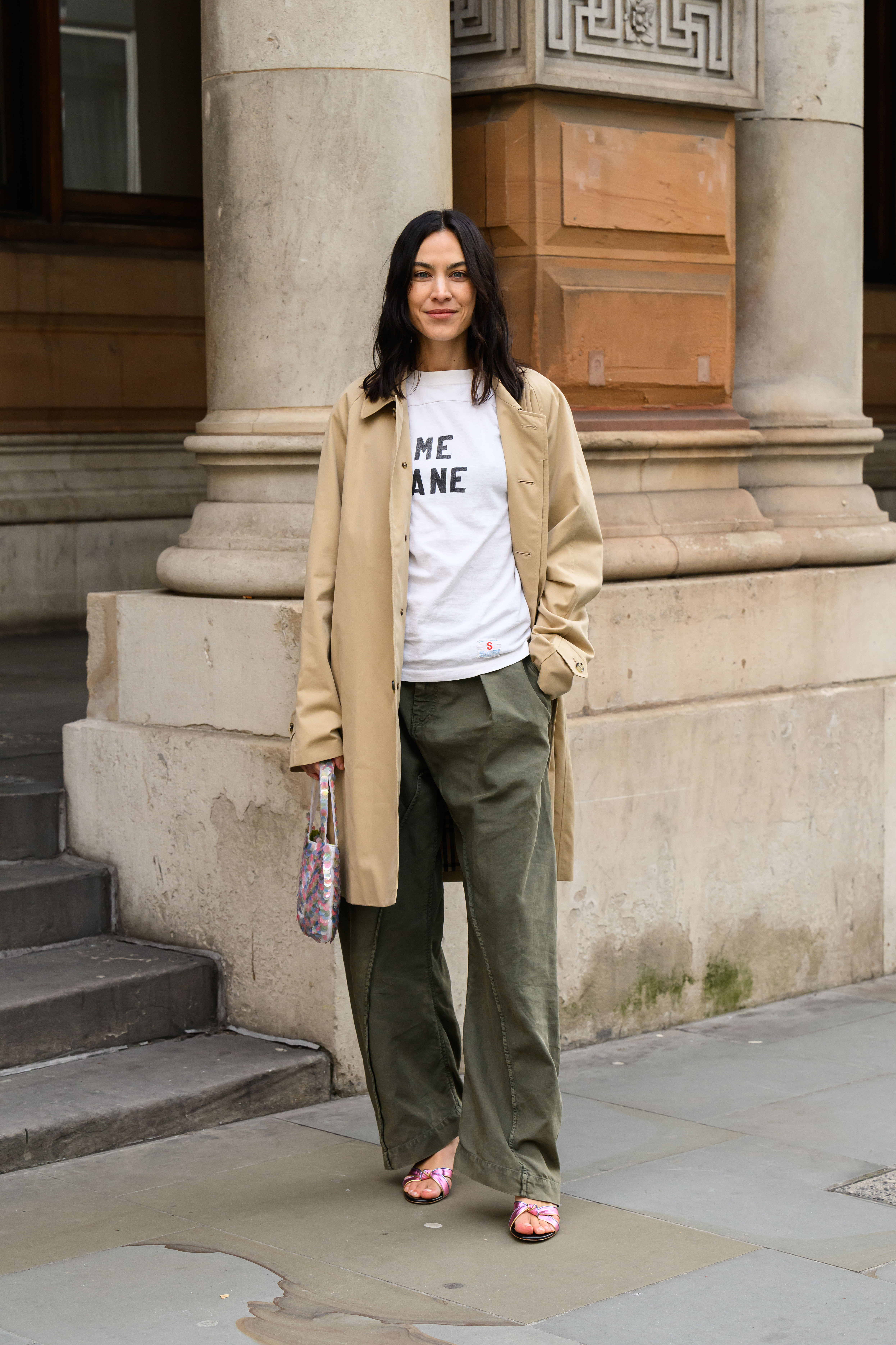 Alexa Chung spring outfit