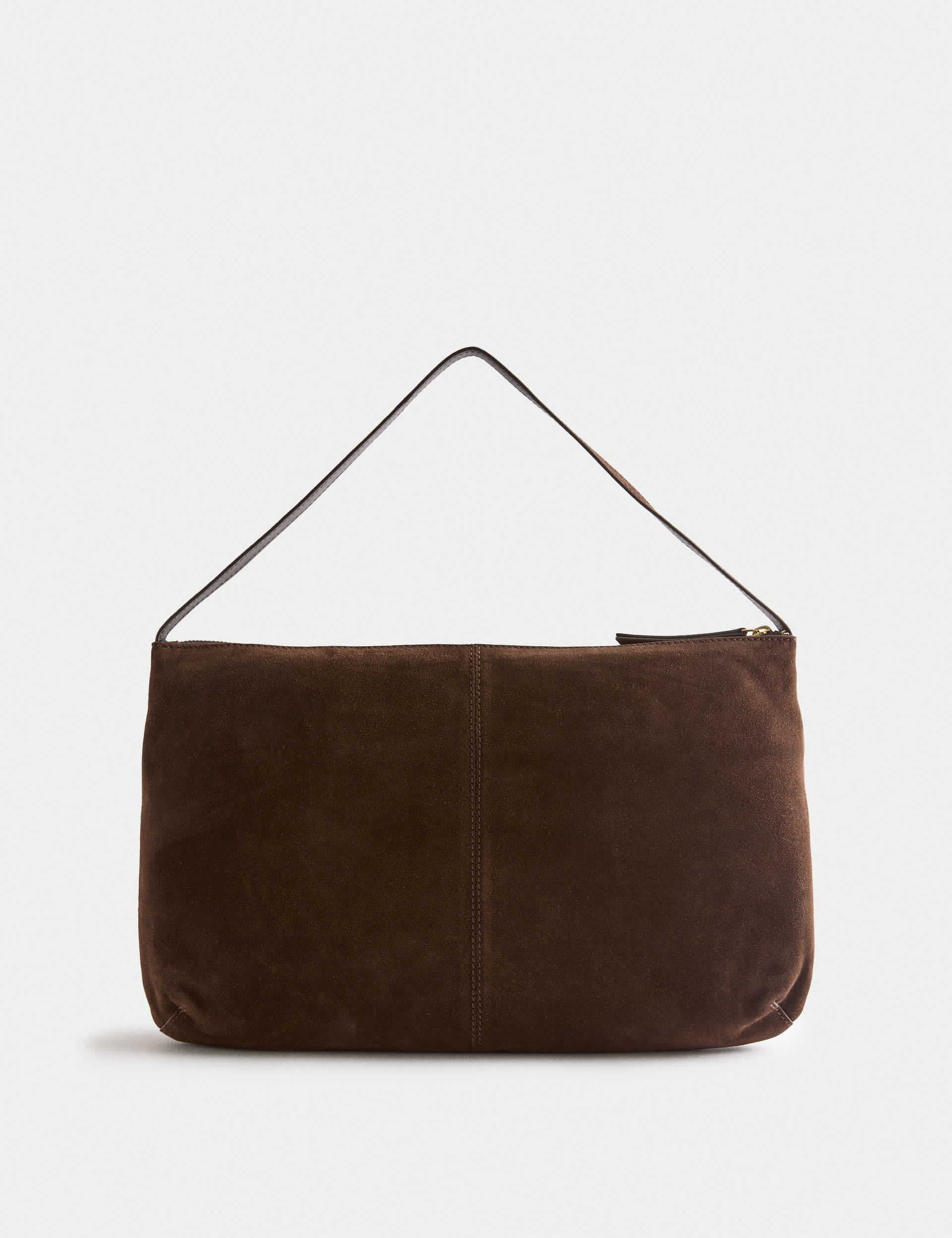 Suede Slouchy Shoulder Bag