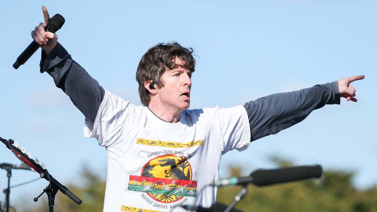 Brendan Yates of Turnstile onstage in 2026