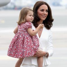 Princess Kate and Princess Charlotte together