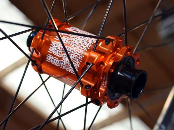 The 2011 Havoc wheels are designed for use on 20mm thru-axle forks.