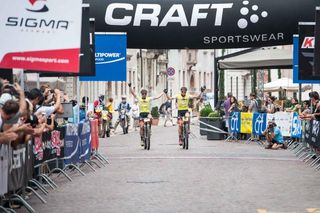 Kaufmann and Käss claim third TransAlp stage win 