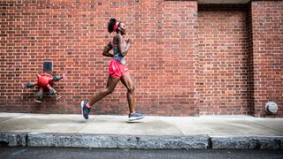 Woman on recovery run