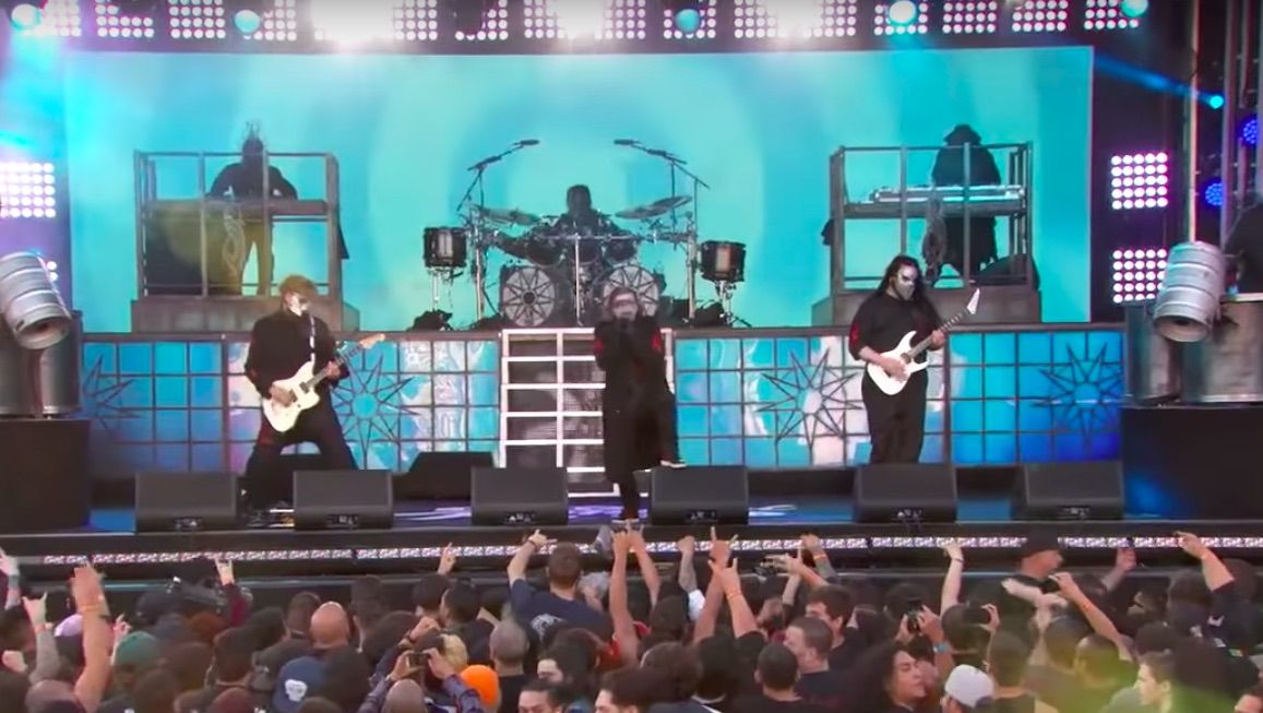 Watch Slipknot Perform “Unsainted” and “All Out Life” on ‘Jimmy Kimmel Live!’ Guitar World
