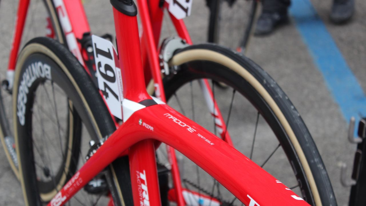 The majority of the Trek-Segafredo team rode Trek Madones
