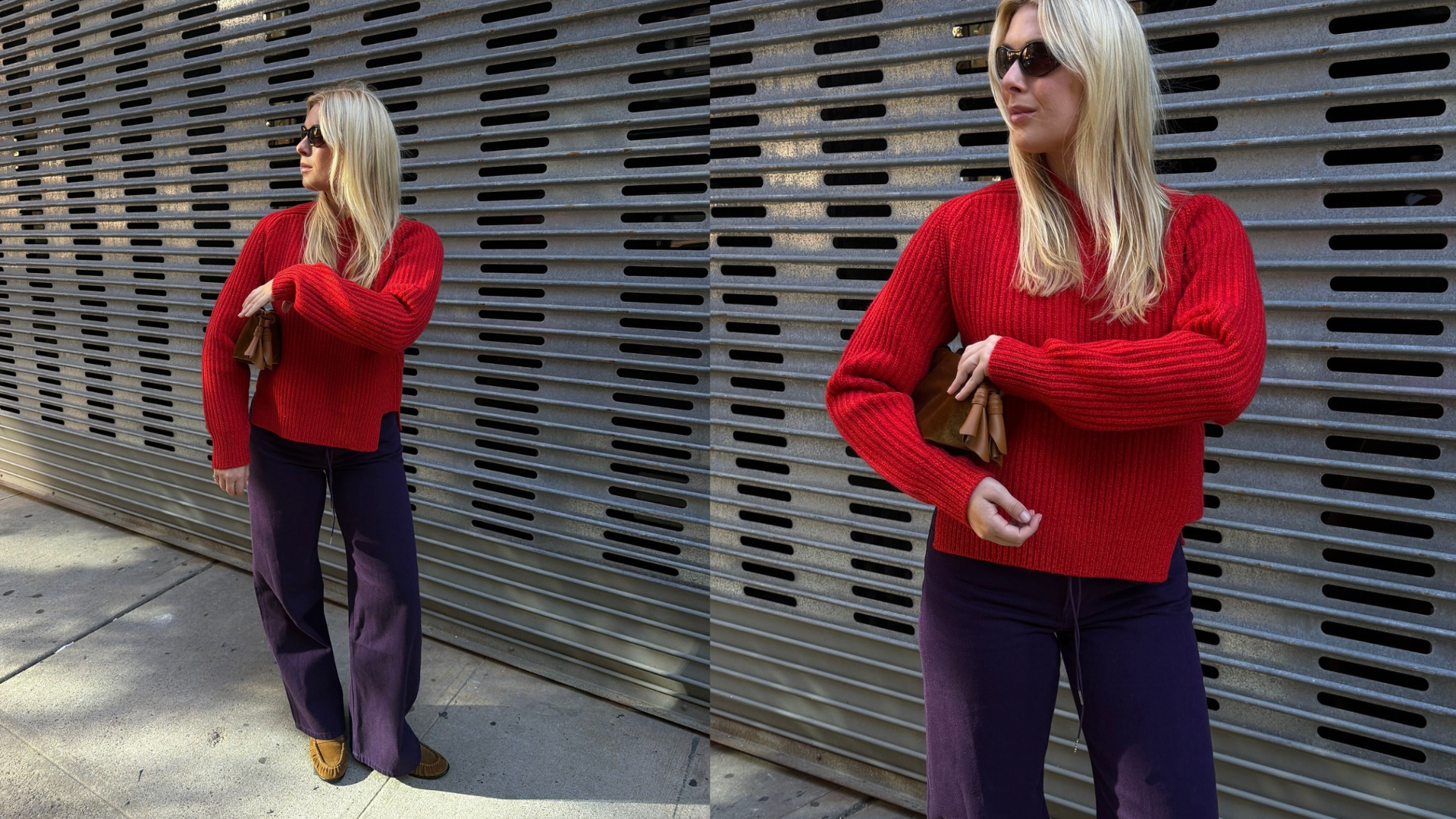Editor Natalie Gray Herder wearing Net-a-porter