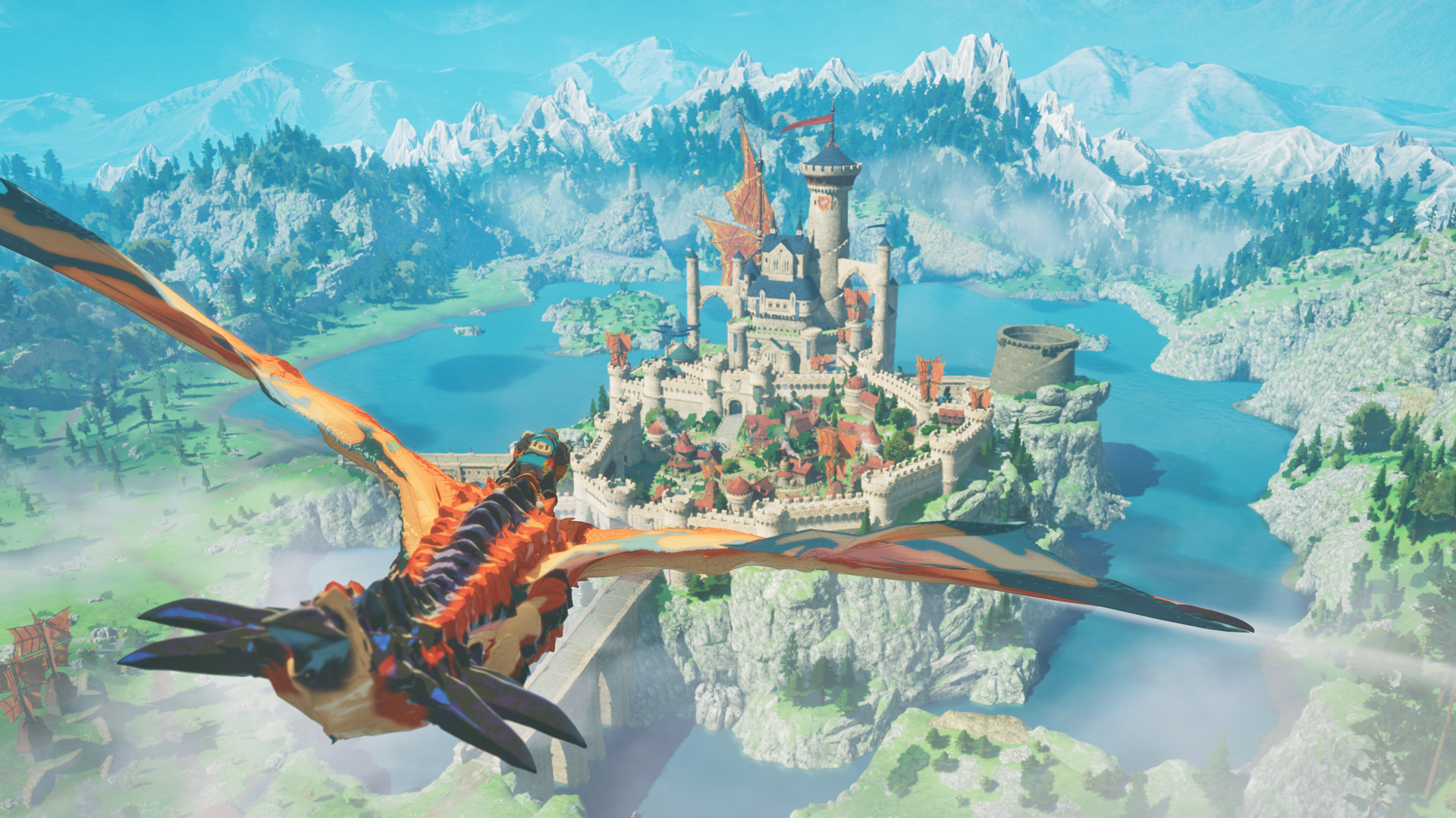 Promotional screenshot of Monster Hunter Stories 3: Twisted Reflection