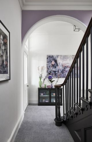 hallway with grey scheme by carpetright