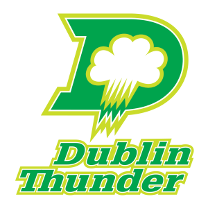 Logo for the WCL's Dublin Thunder