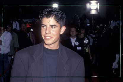 Sage Stallone at a red carpet event in 1993