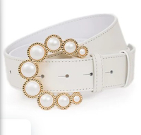 Pearl White Belt, £90 | Camilla Elphick