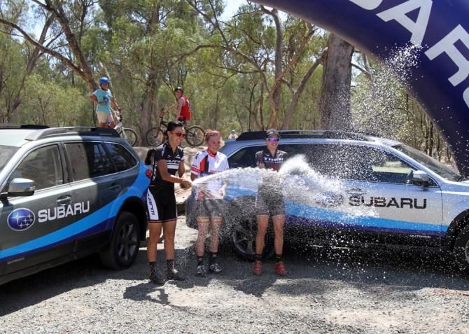Emily Parkes topped the elite women's series podium for the eliminator