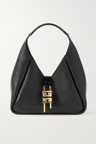 Mini Textured-Leather Shoulder Bag