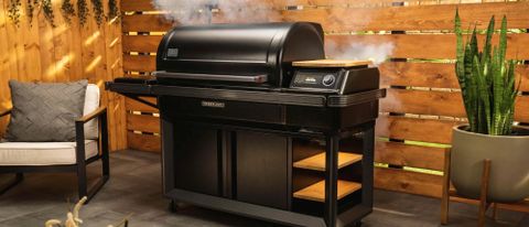 Traeger Timberline XL on patio