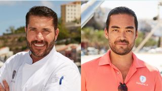 Marcos and Colin from Below Deck Sailing Yacht, Colin MacRae, Marcos Spaziani