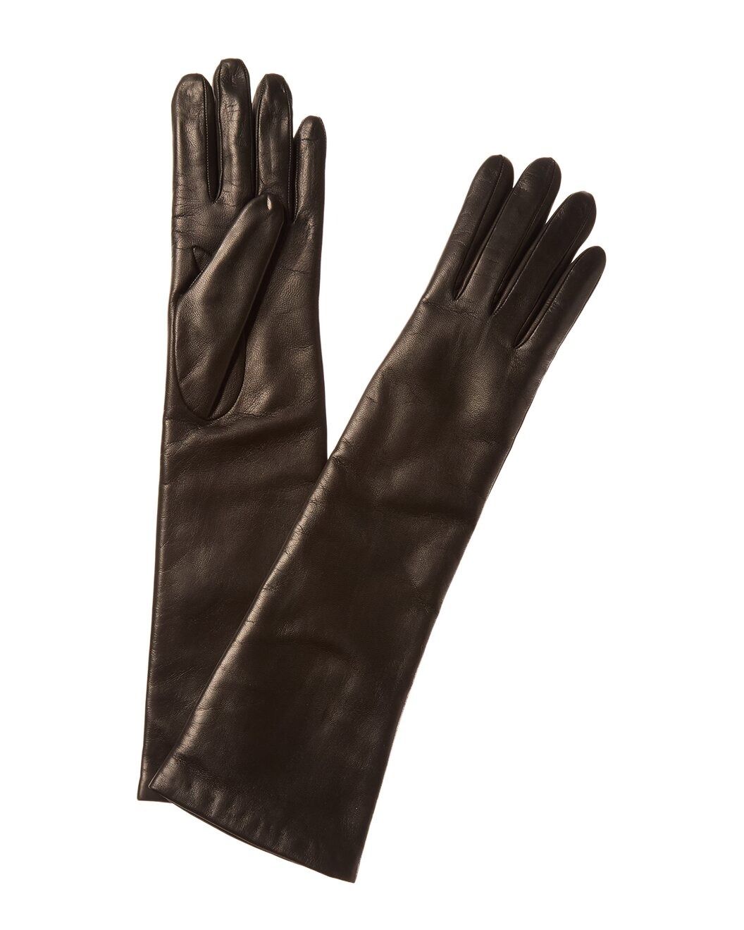 Portolano, Long Cashmere-Lined Leather Gloves