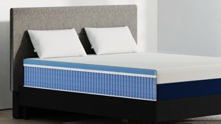 Amerisleep AS2 hybrid mattress, 3D rendering showing inside the mattress